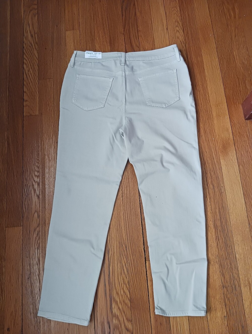 Chico's Light Beige Ankle Pants
